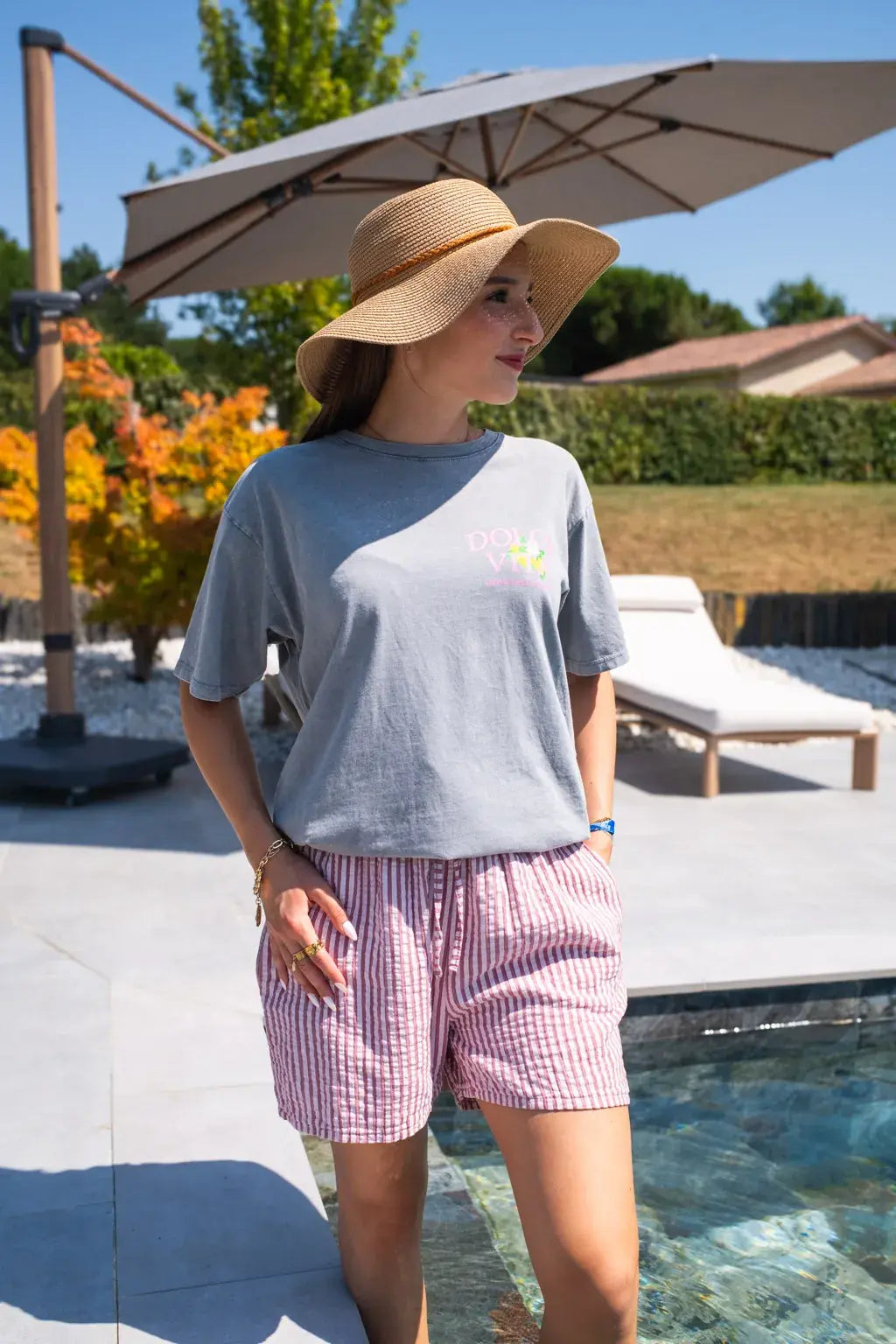 Camiseta Dolce Vita Gris