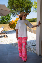 T-Shirt El Sol El Mar Écru