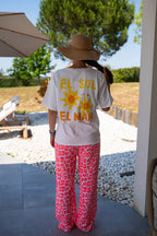 T-Shirt El Sol El Mar Écru