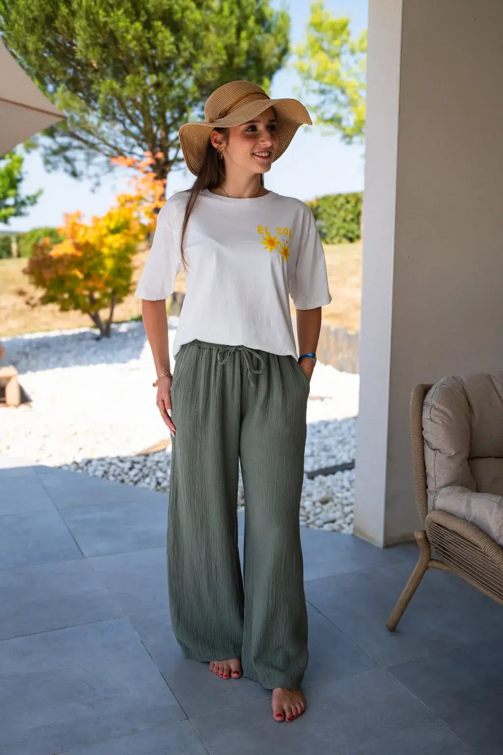Spodnie Pola – Khaki