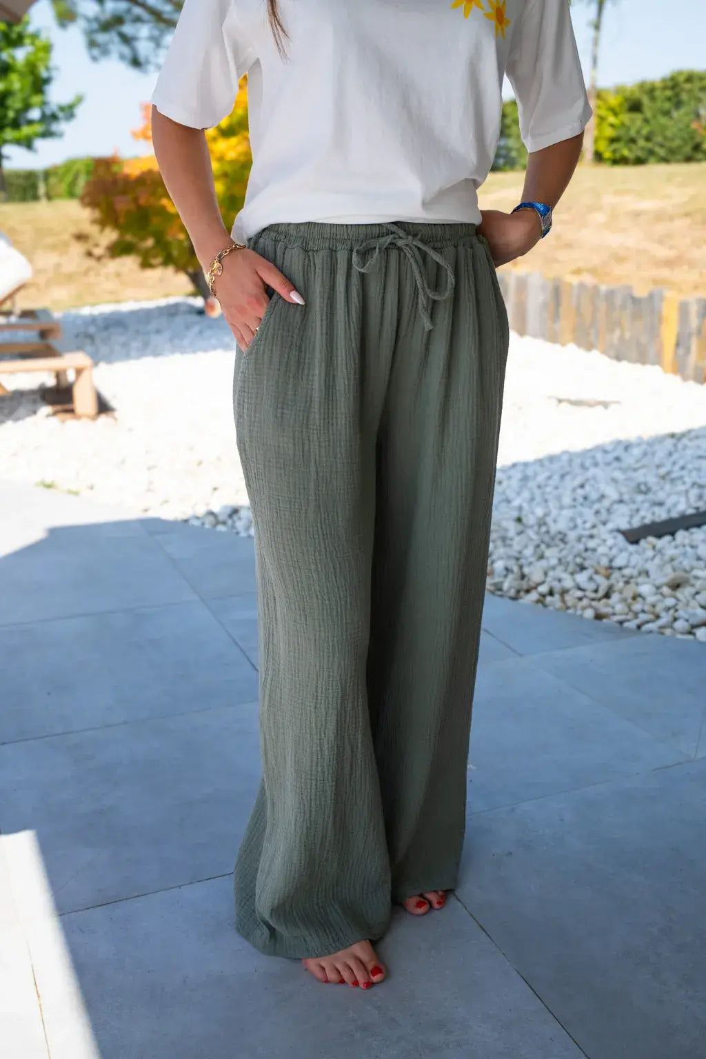 Spodnie Pola – Khaki