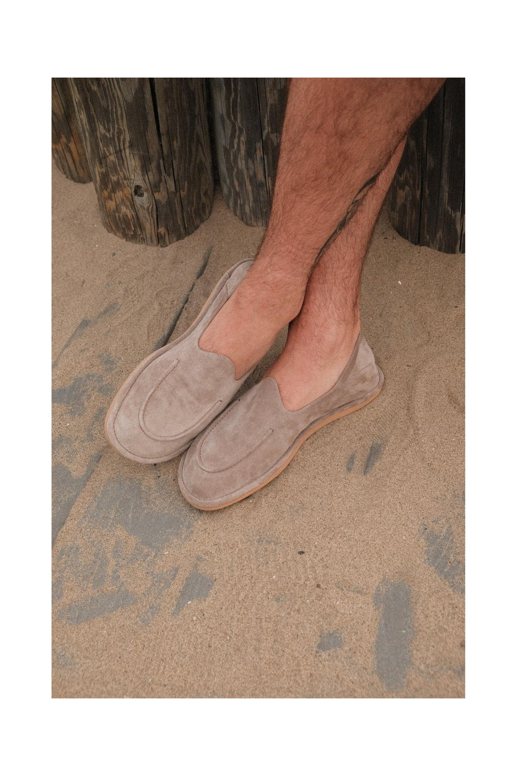 Hjemmesko Reef - Taupe - Herre