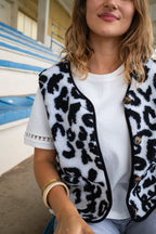 Väst Molly - Leopard