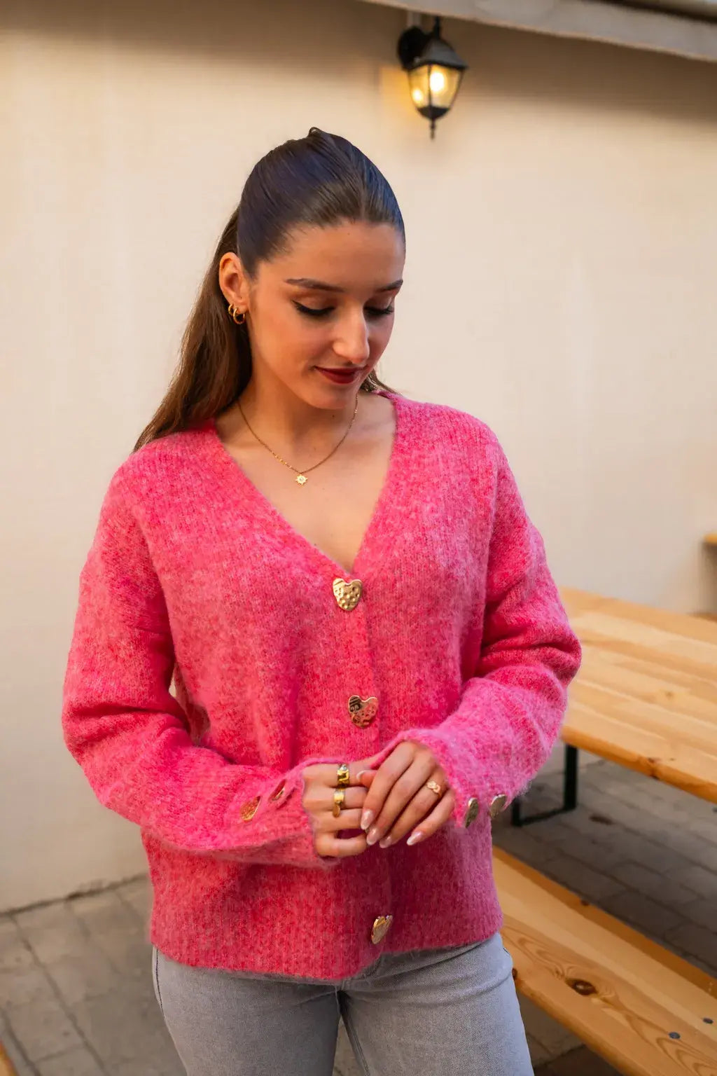 Vest Maja - Roze