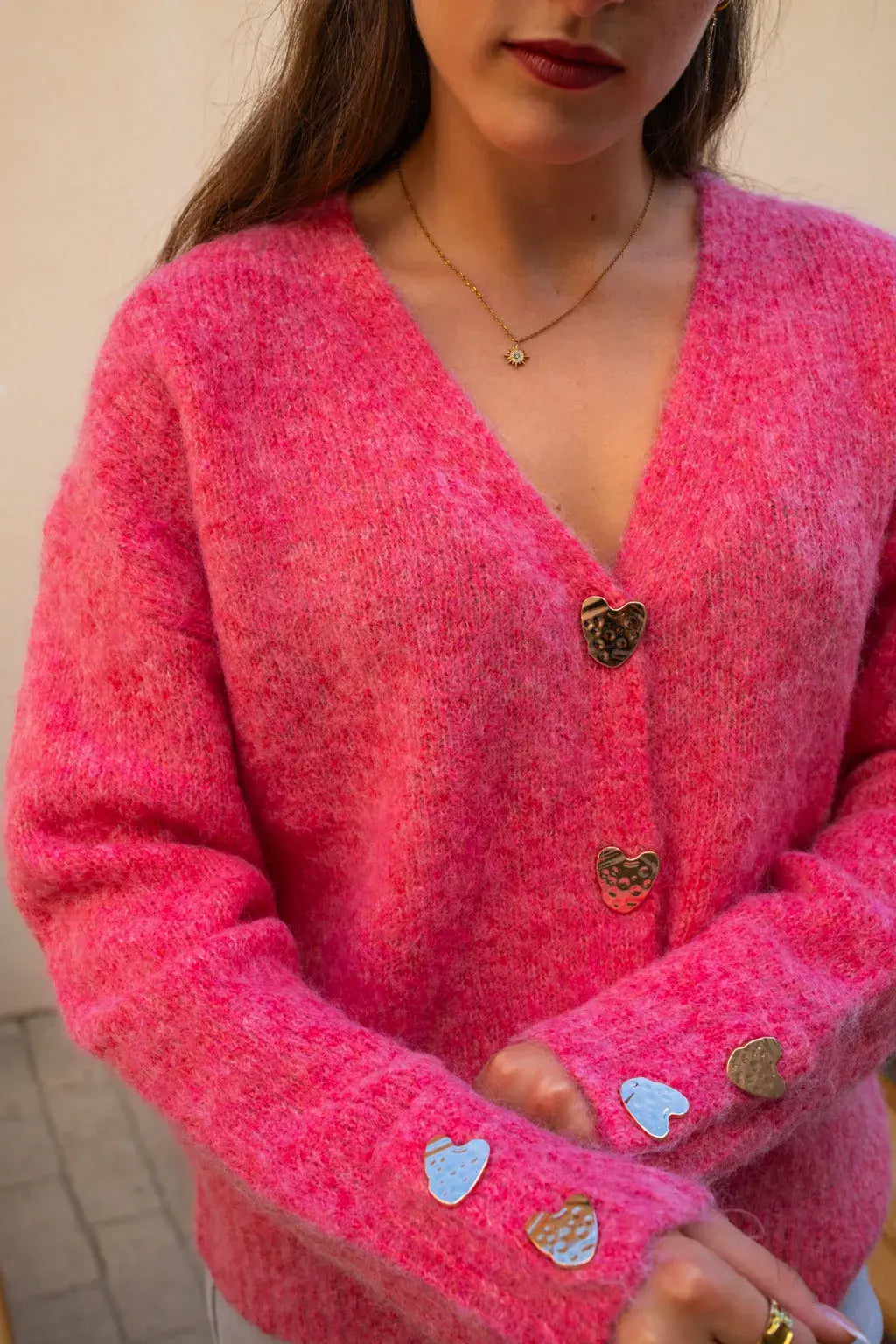 Vest Maja - Roze