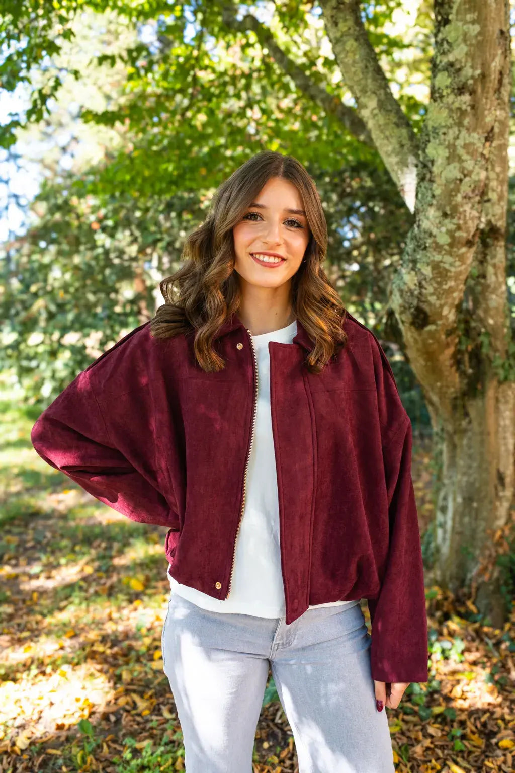 Chaqueta Taoh - Burdeos