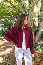Chaqueta Taoh - Burdeos