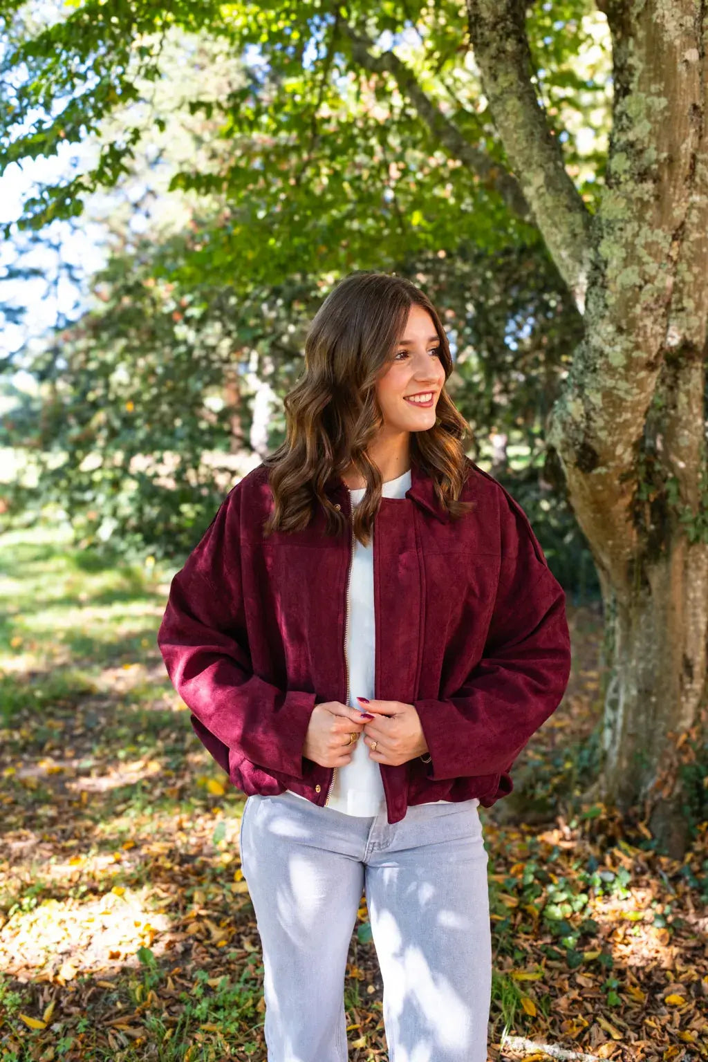 Chaqueta Taoh - Burdeos