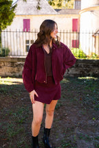Chaqueta Taoh - Burdeos