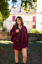 Chaqueta Taoh - Burdeos