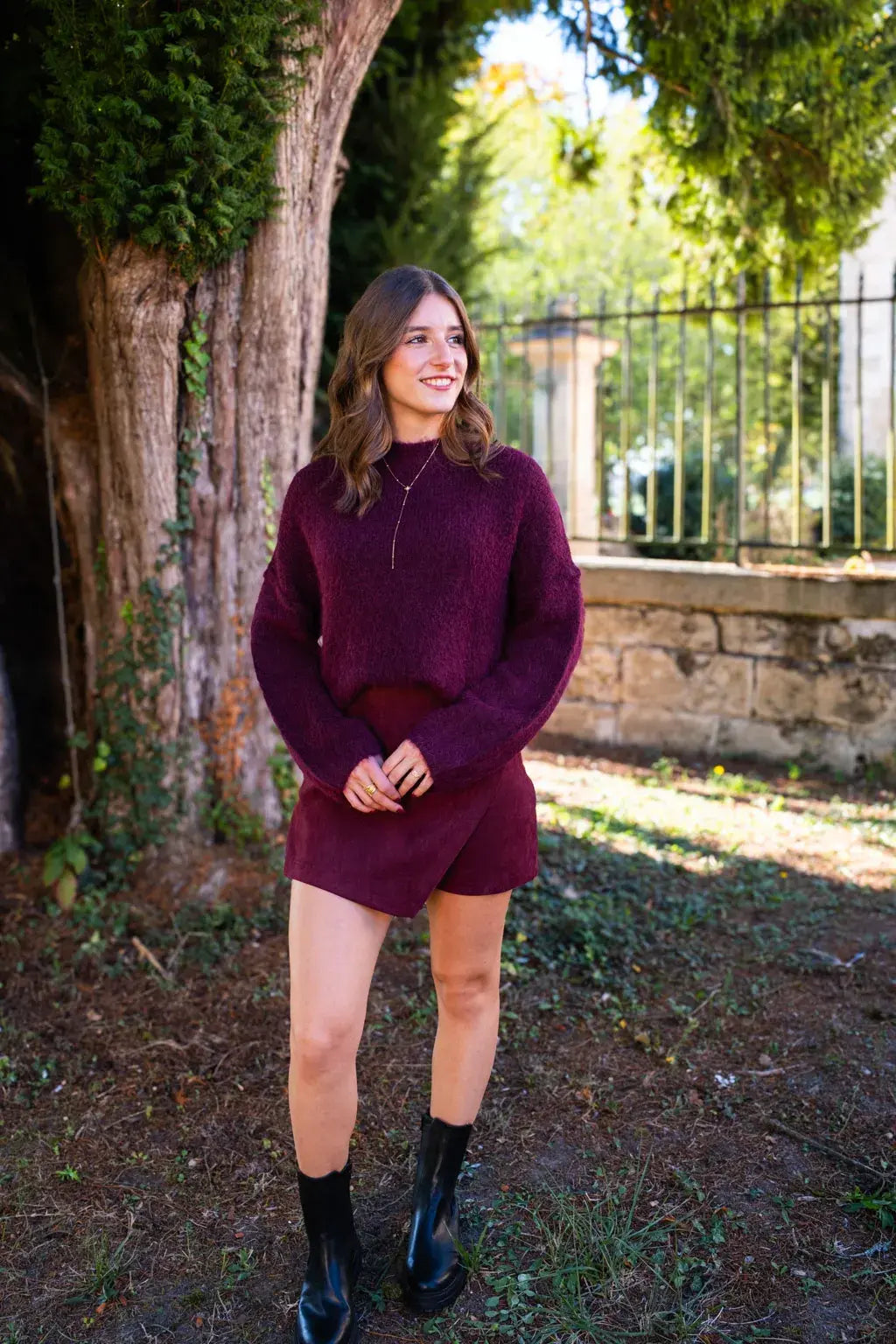 Sweter Milene – Burgund