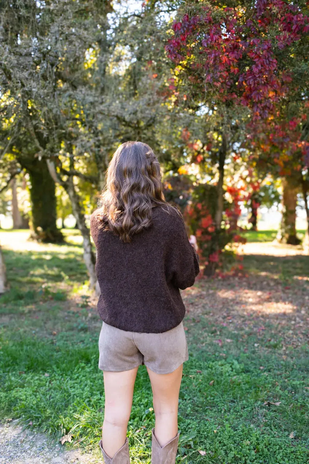 Diaz Skort - Taupe