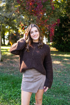 Diaz Skort - Taupe