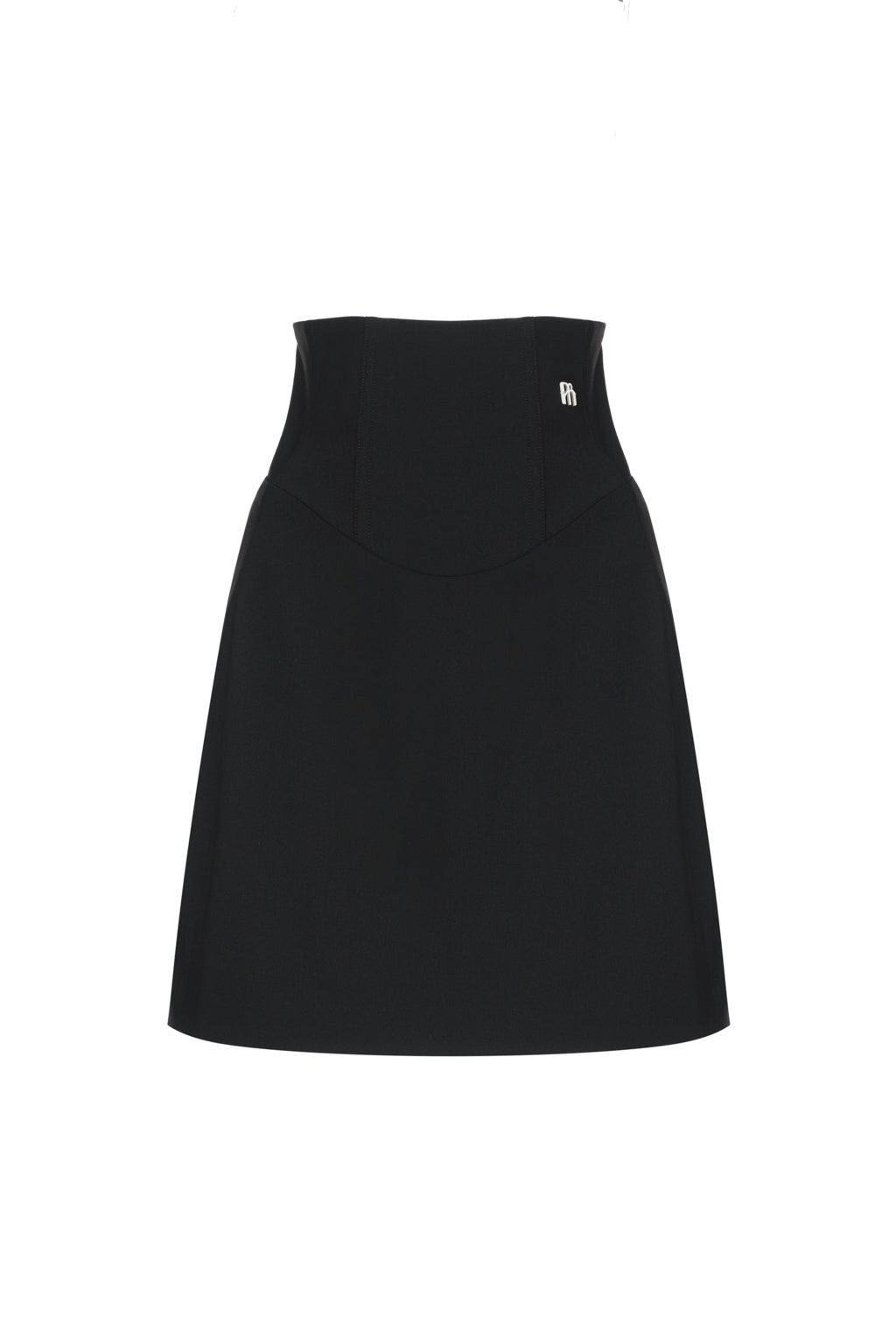 Mini-Jupe Taille Montante - Noir