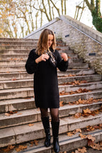 Vestido Jersey Rachelle - Negro