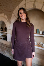 Gonna Pantalone Aubane - Cioccolato