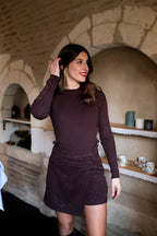 Gonna Pantalone Aubane - Cioccolato