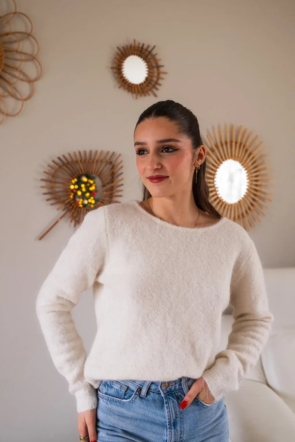 Pull Hilona - Écru