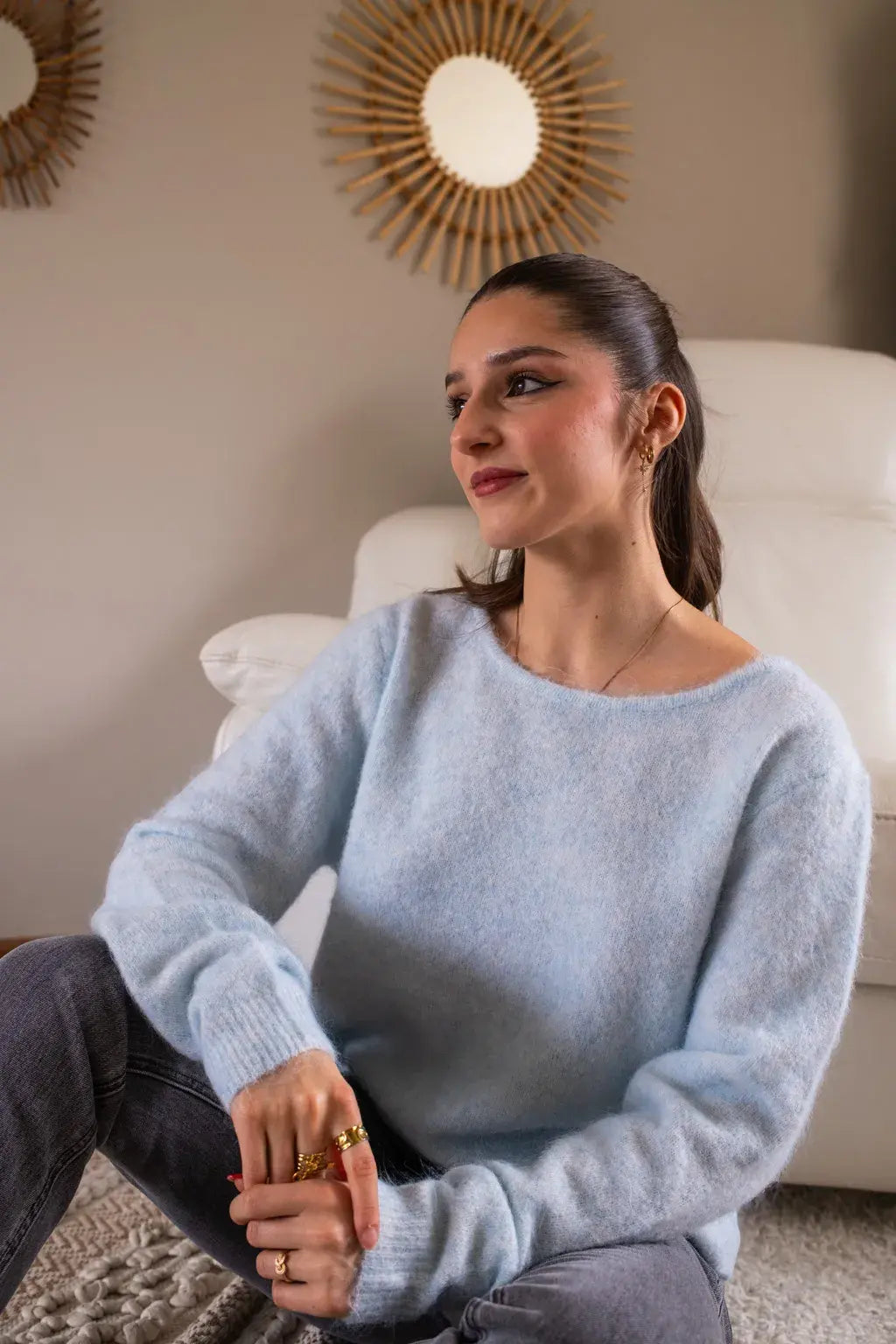 Jersey Hilona - Azul Celeste