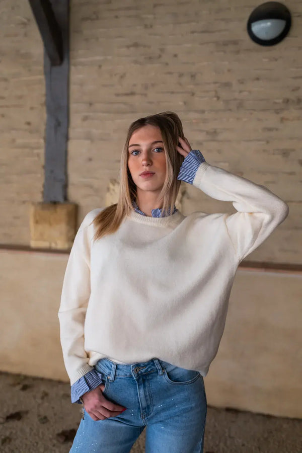 Pullover Marjo - Ecru