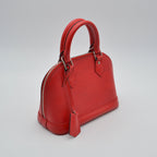 Louis Vuitton Alma Bb Epi Cuero Amapola