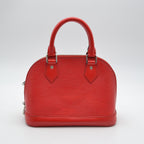 Louis Vuitton Alma Bb Epi Cuero Amapola
