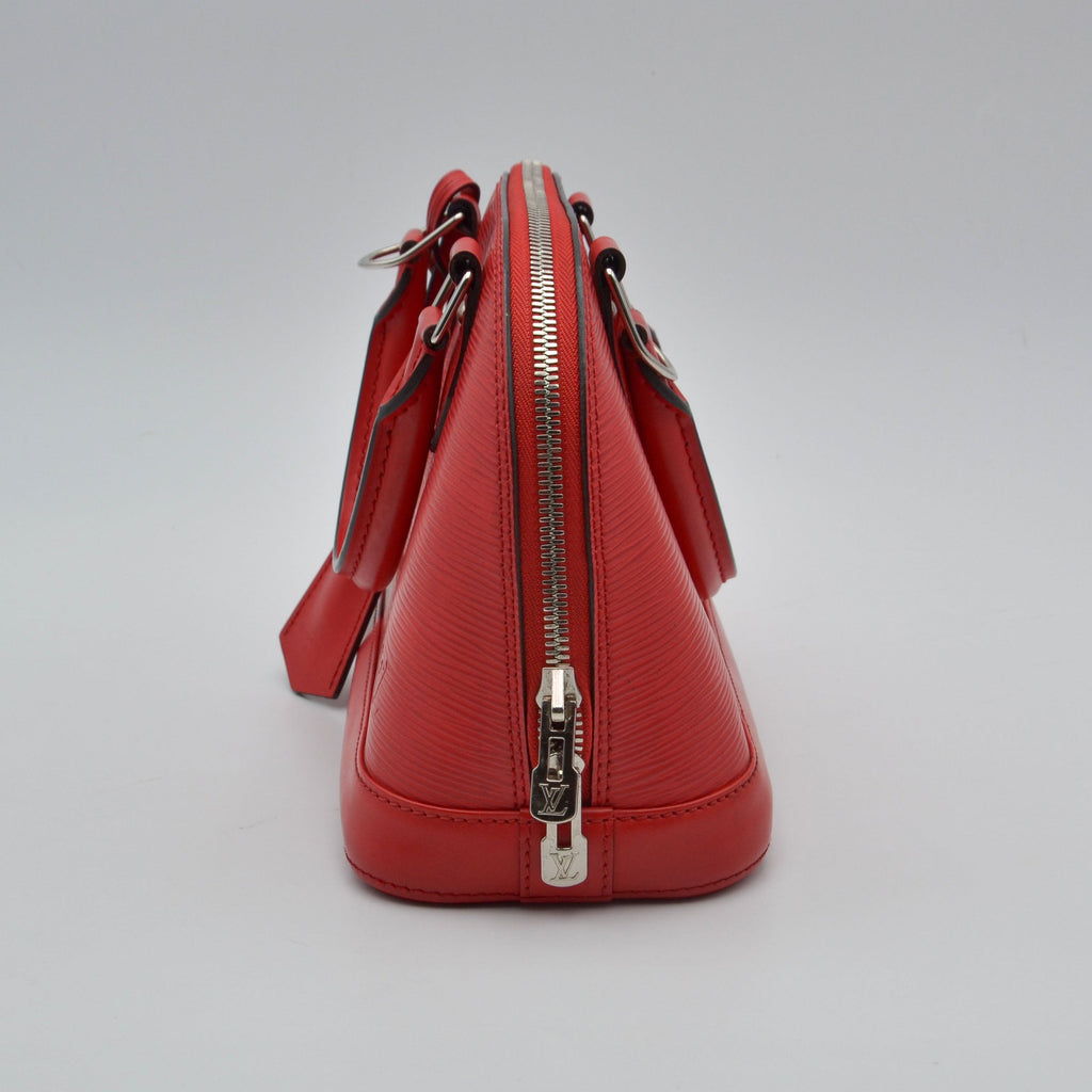 Louis Vuitton Alma Bb Epi Cuero Amapola