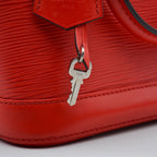 Louis Vuitton Alma Bb Epi Cuero Amapola