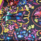 Foulard Hermès Soie Motif Floral