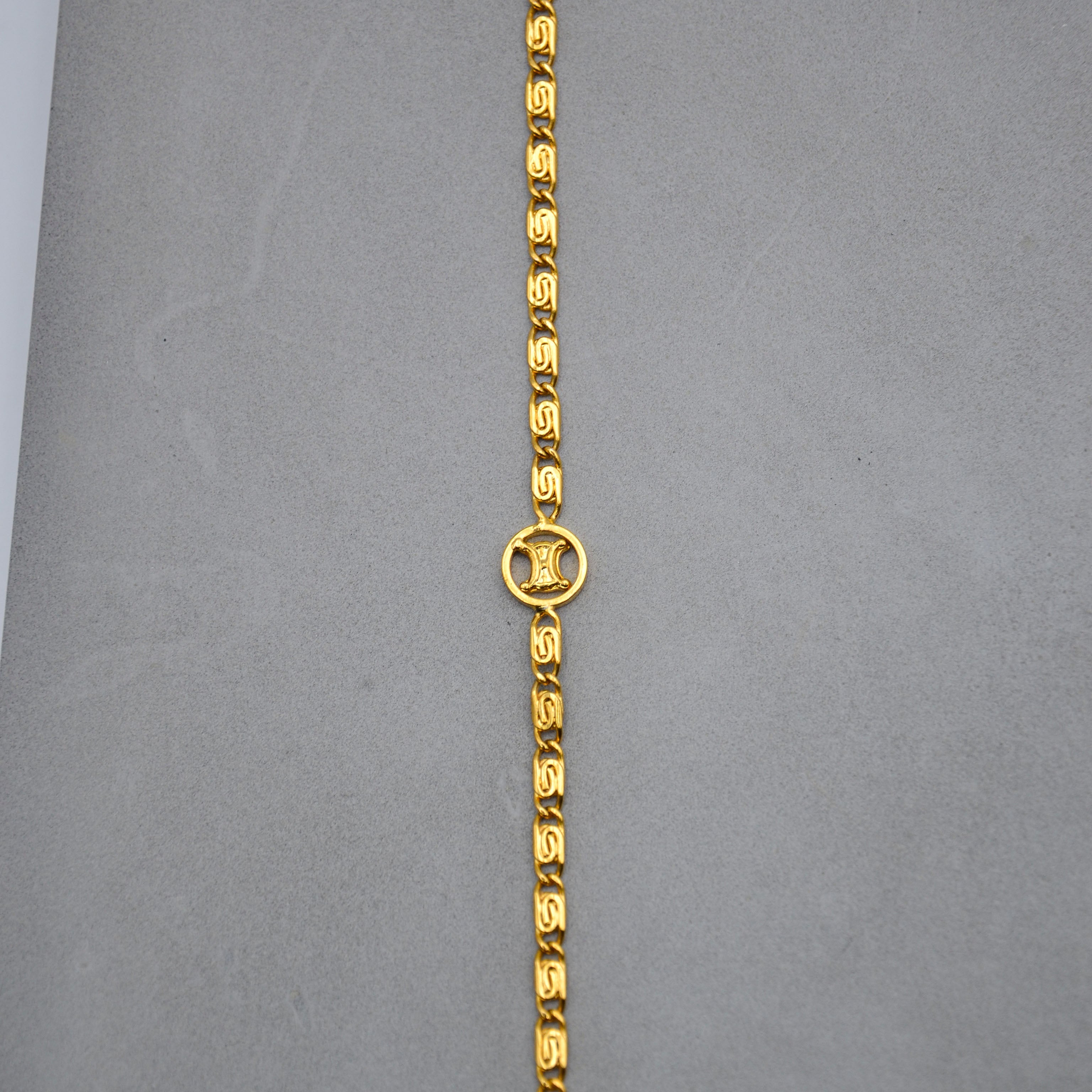 Céline Sautoir Maillons Triomphe Vintage