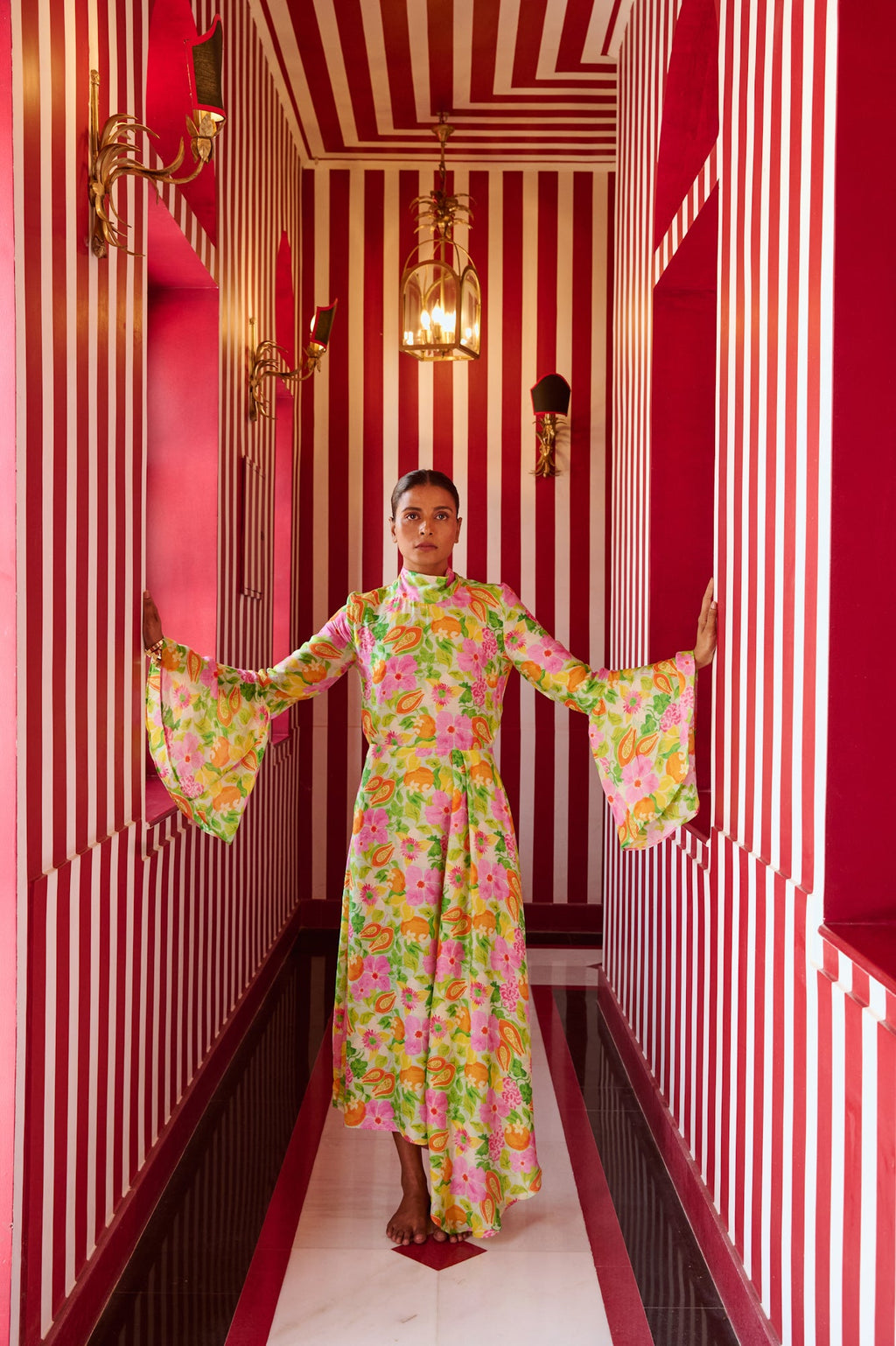 Robe Longue Fleur