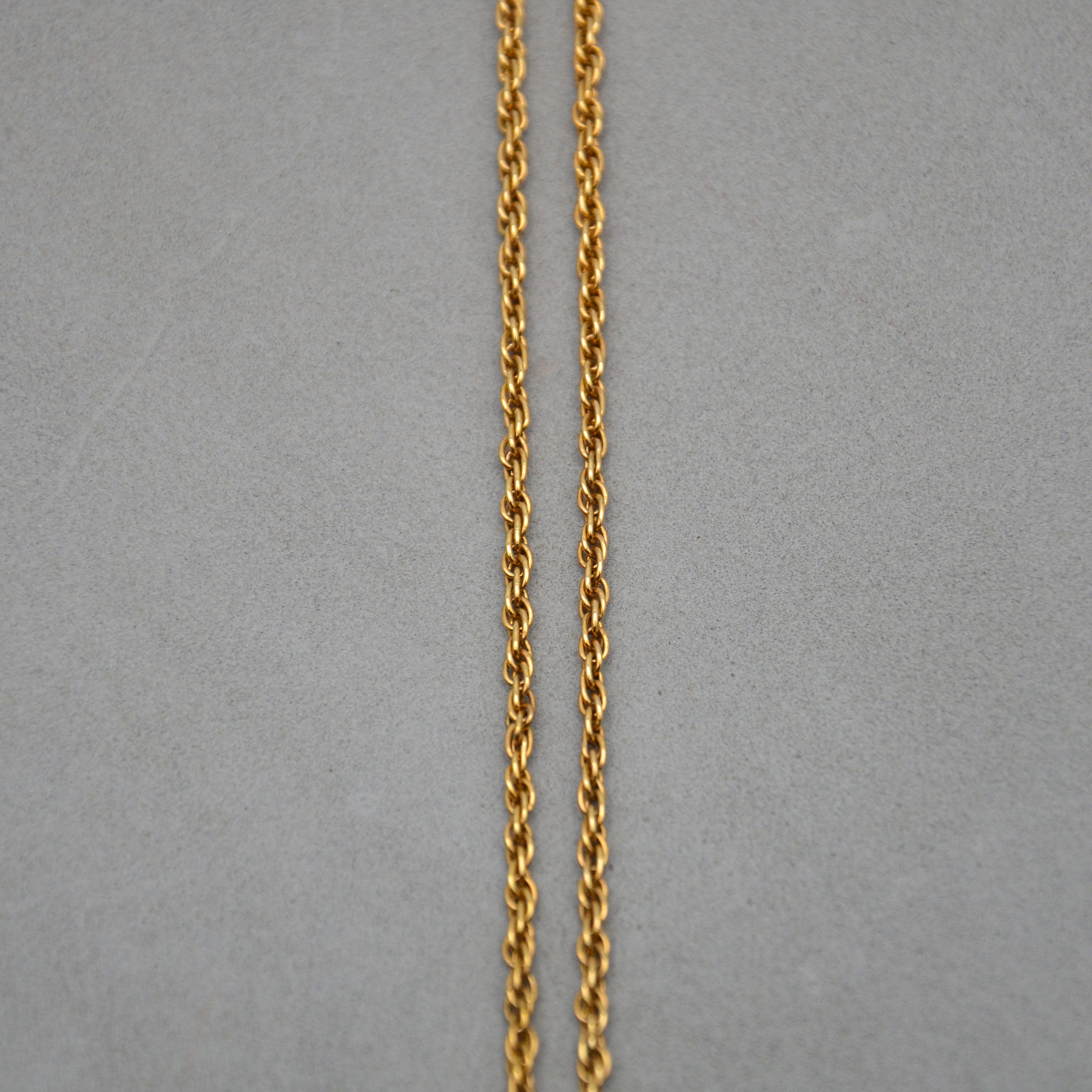 Christian Dior Collier Pendentif Soleil Félin Vintage