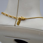 Yves Saint Laurent Vintage Reversible Heart Necklace