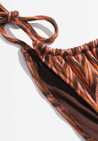 Brigitte Bikini Bottom - Chevron
