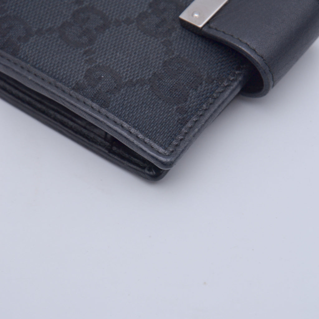 Cartera compacta con monograma Gucci Gg