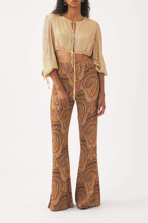 Dune Short Blouse - Nude