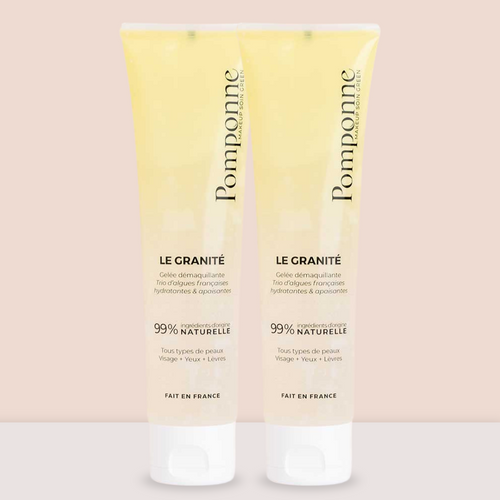 Desmaquillante DUO Granité • Rostro Ojos Labios