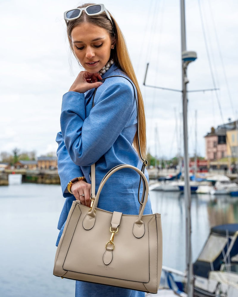 Bolso de hombro Beryn - Blanco roto - Mujer