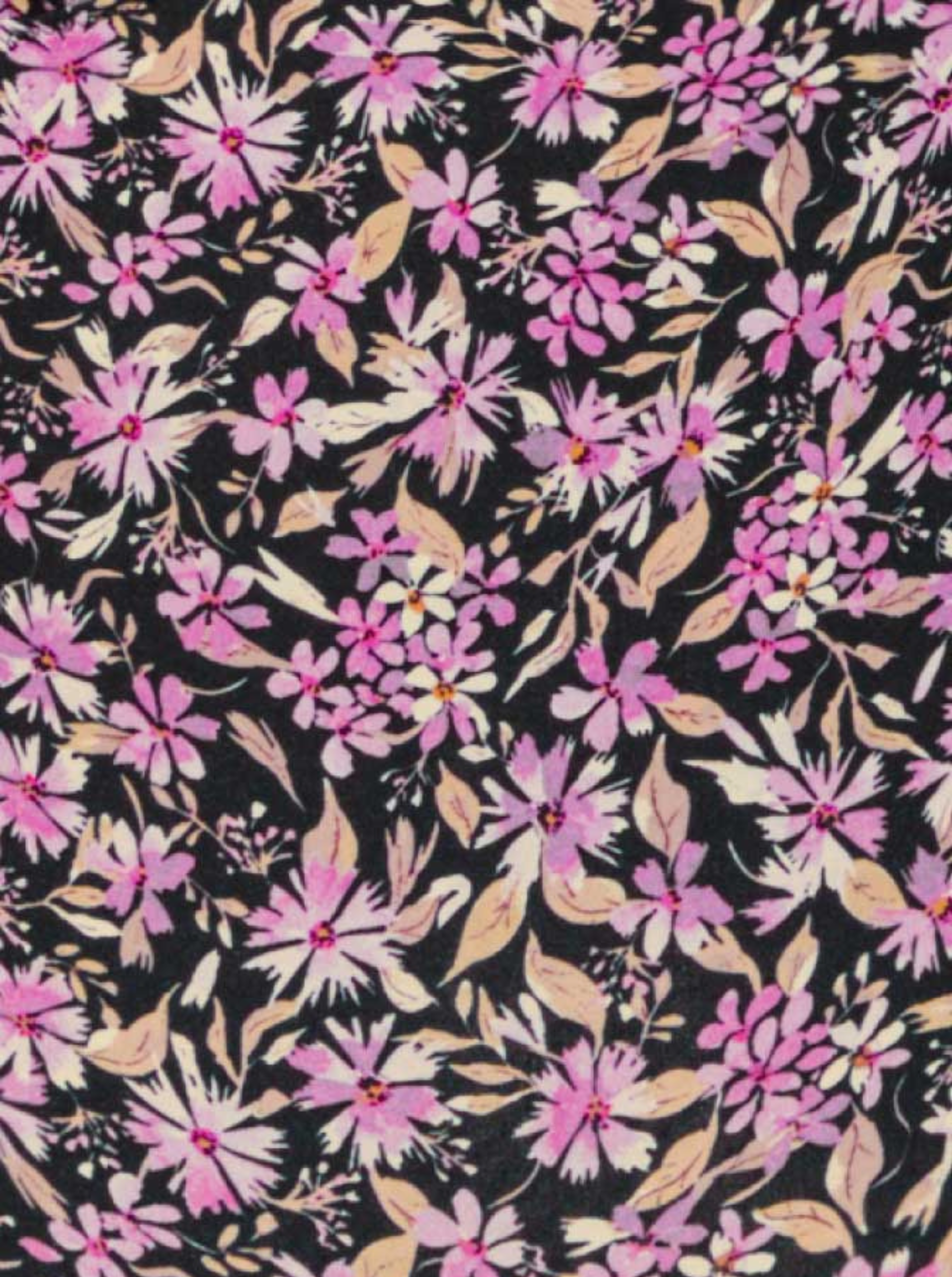 One Piece Tied Purple Flowers Floral