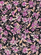 Purple Flowers Swim Tanga