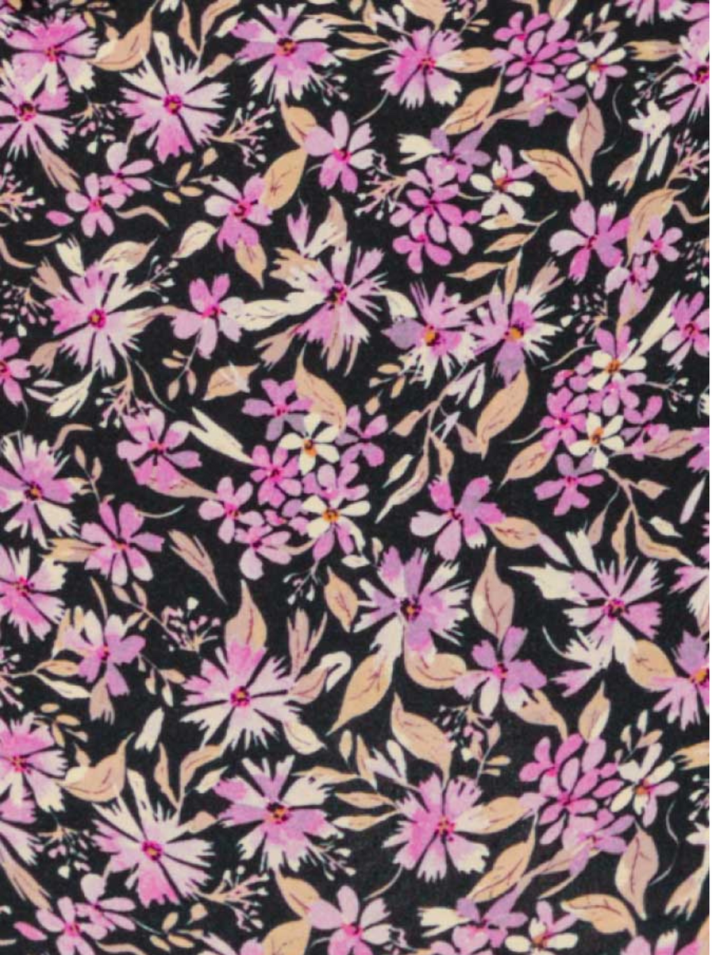 Bañador Bandeau Anudado - Flores Púrpuras