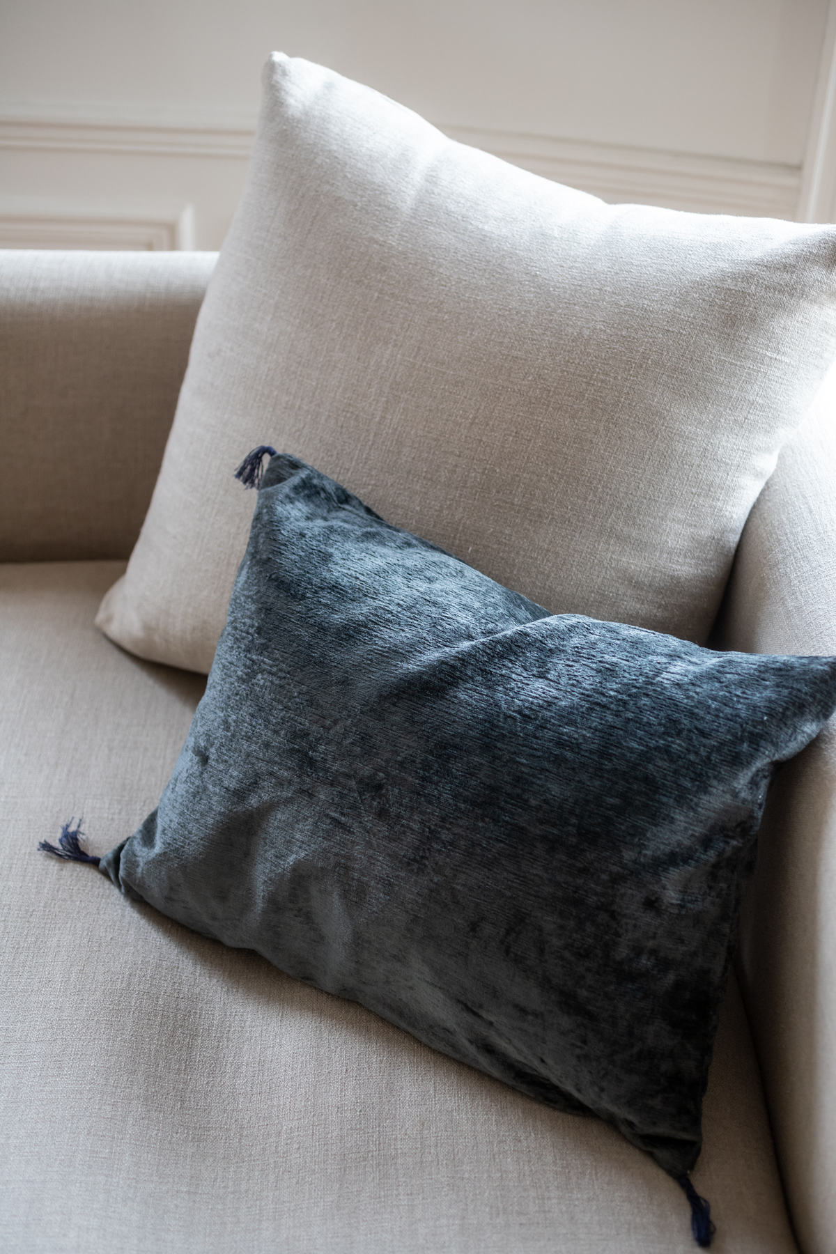 Vellino - Housse De Coussin - Velours De Lin