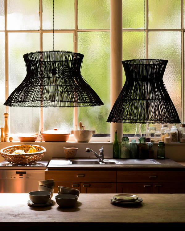 Halo – Lampa wisząca – Rattan