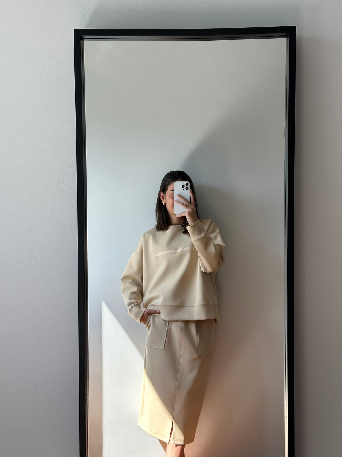 Falda Maia - Beige - Mujer