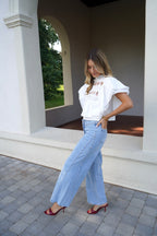 Hvid Candice-bluse