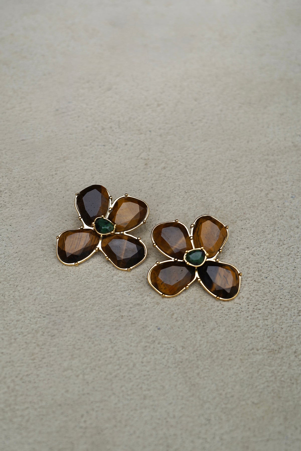 Boucles Capucine Marron