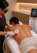 Depilación láser masculina – Espalda completa + diagnóstico – 3 sesiones