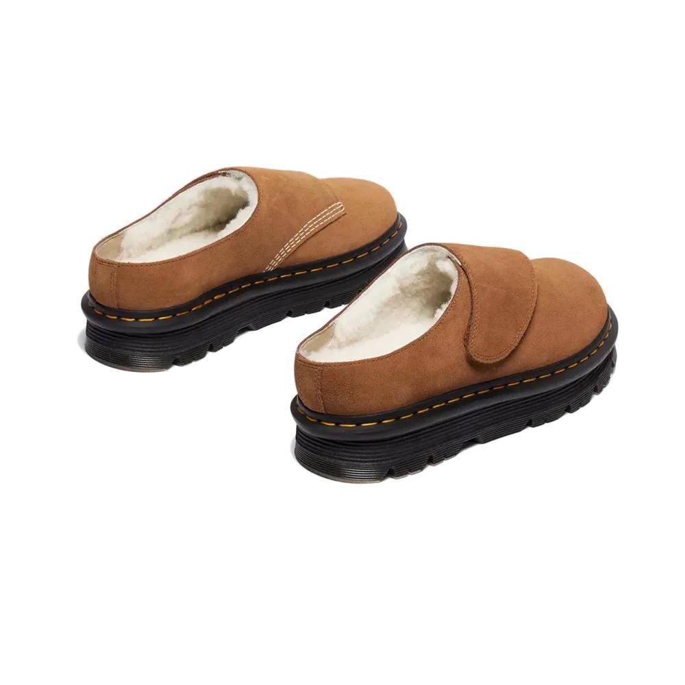 Dr. Martens - Zebzag Anywair Wl Desert Brown Bronx Suede Shoes - Brown