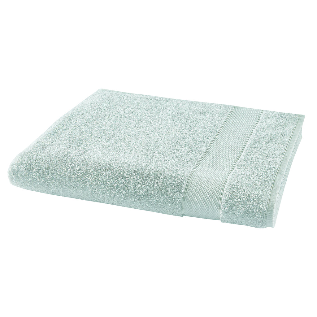 Rizo Liso - Sábana de Baño - Azul Pastel