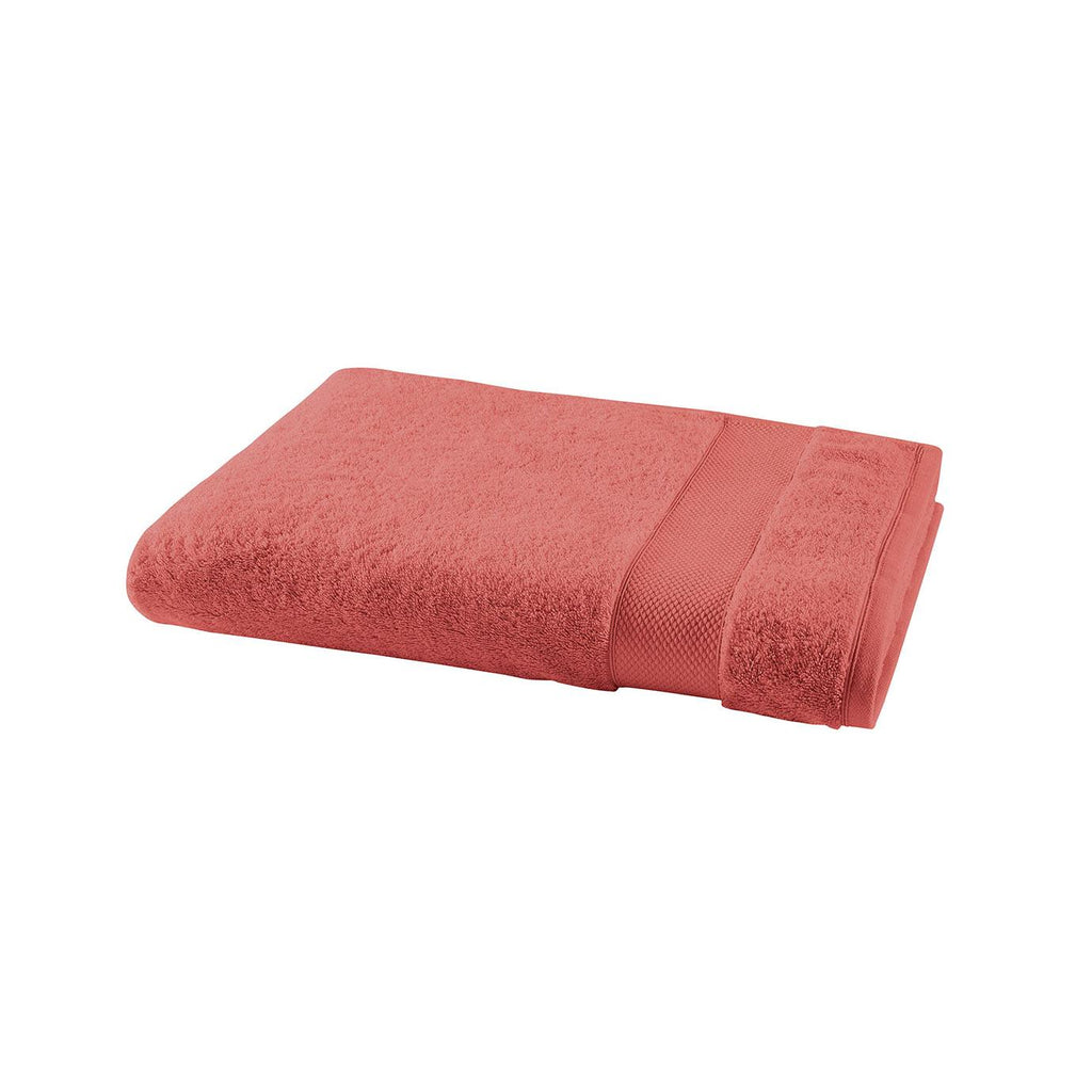 Éponge Unie - Drap de Douche - Brique